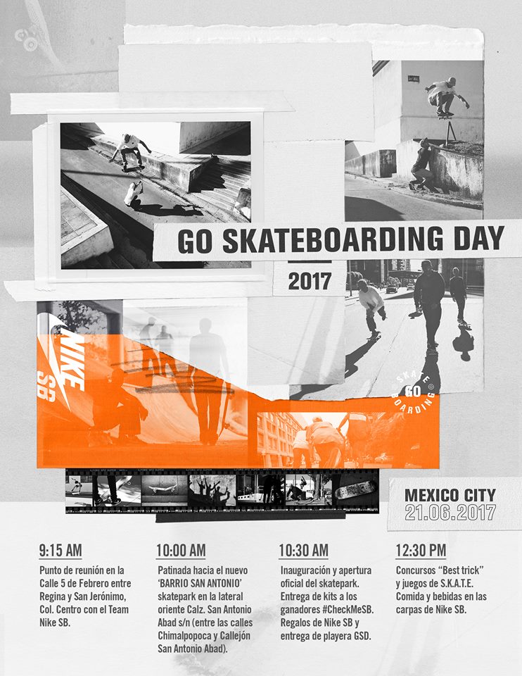 Hay una tendencia Toro favorito Nike SB celebrará Go Skate Day en nuevo skatepark en CDMX - PX Sports -  24/7 Action Sports TV