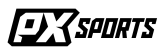 logo px sports horizontal negro