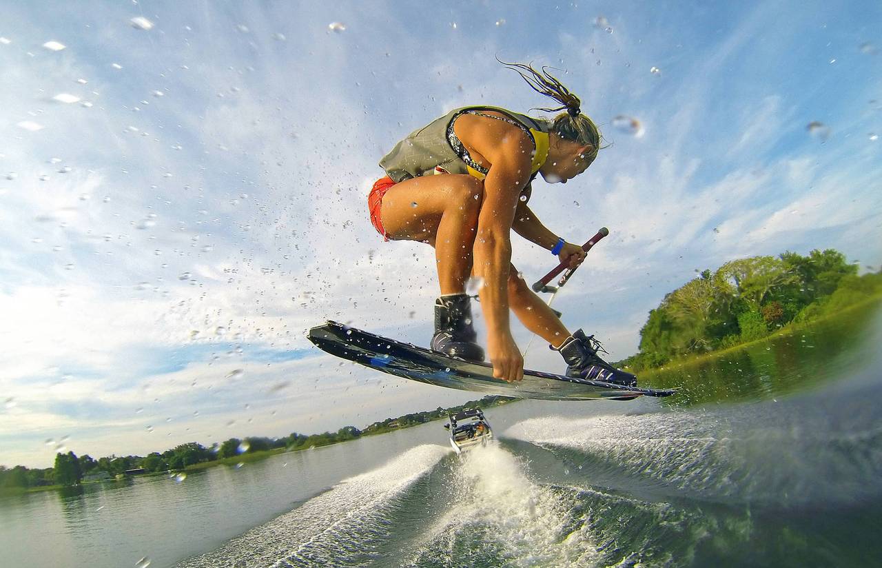 Sexy wakeboarding girls naked